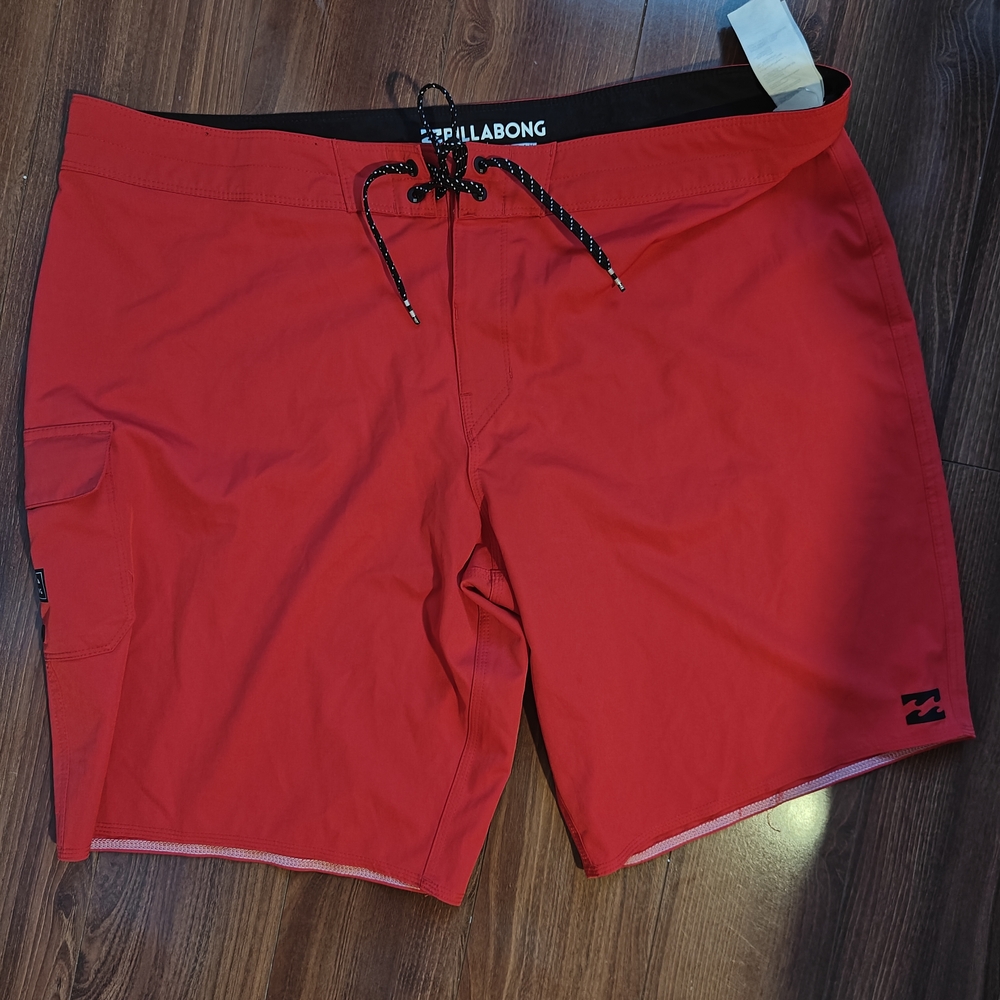 Billabong Men's Bold Red Board Shorts